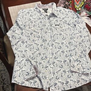 Retro Wrangler women’s pearl snap top